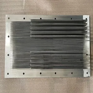 Profilé d'aluminium à ailettes d'extrusion