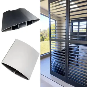 Extrusion Section Louver Blade