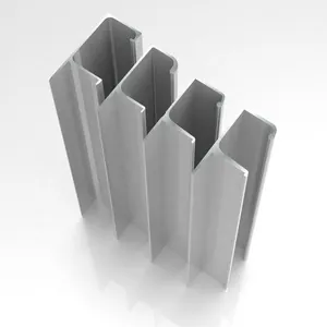 F Shaped Aluminum Drawer Handle Profile