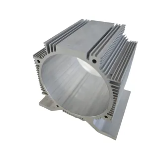 Finned Aluminum Extrusion Motor Body for Cooling Efficiency