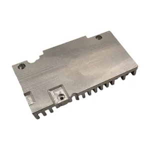 Flat Base Heat Sink with Dense Parallel Fins