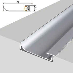 Flush Mount LED Aluminum Profile with Diffuser Track
