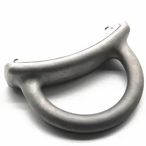 Smedet D-ring af aluminium CNC-krogkomponent