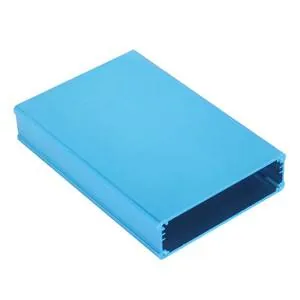 Gold Anodized Aluminum Box Enclosure