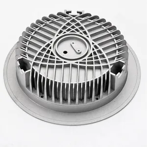 Heavy-Duty Aluminum Motor Body Housing with Bolt Ports