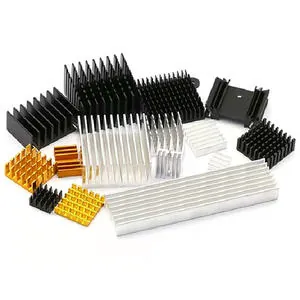High Density Tooth Heat Sink from CNC Aluminum