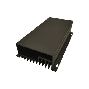 Hocheffizienter schwarz beschichteter Kühlkörperkasten für Elektronik