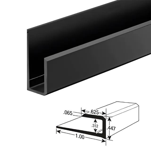 J Section Aluminium Extrusion