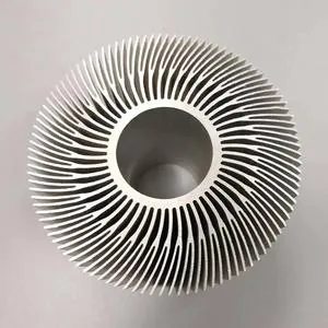 Leichter runder Aluminium-LED-Kühlkörper
