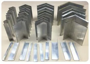 Mill Finish L Angle Aluminum Profile for Structural Use