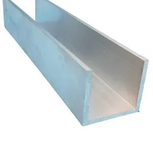 Mill Finish U Channel Aluminum Profile for Construction and Framing