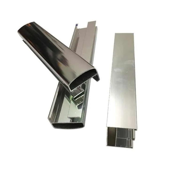 Mirror like Polished aluminium extrusion profiles