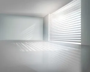 Motorized Louver Blade Frame