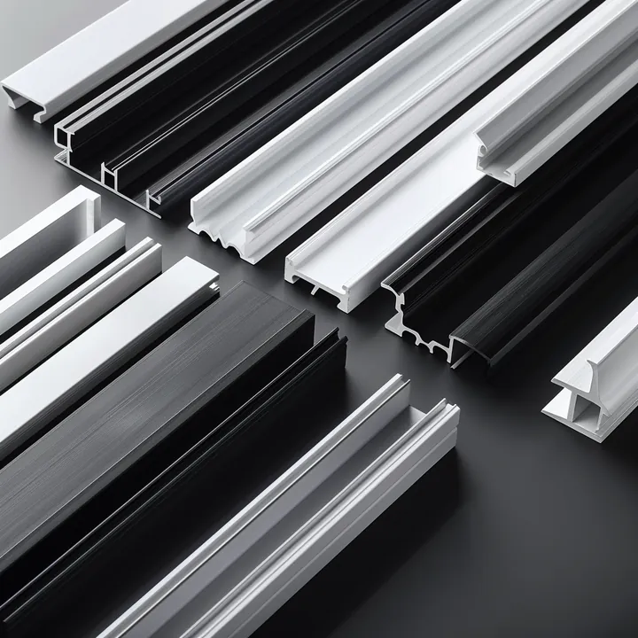 Extrusiones de aluminio encajables para construcción OEM