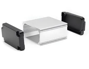 Outdoor Aluminum Extrusion Enclosure with Die Cast Caps