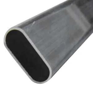 Oval Aluminum Extrusion Tube 7075 Alloy for Structural Applications