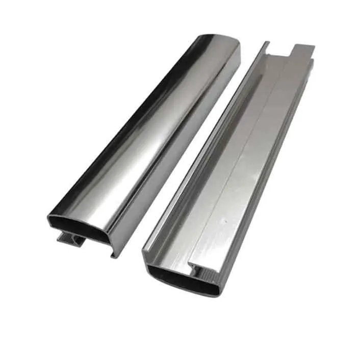 Profilés en aluminium poli