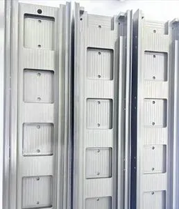 Precision CNC Aerospace Rail Profile with Multiple Mounting Slots