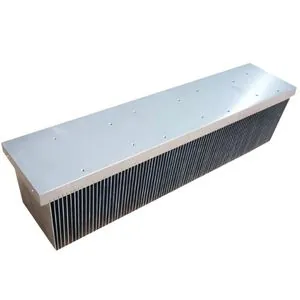 Dissipateur thermique à ailettes CNC de précision