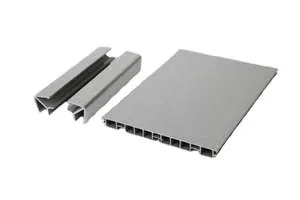 Rectangular Thin Wall Aluminum Extrusion for Decorative Skirting Boards
