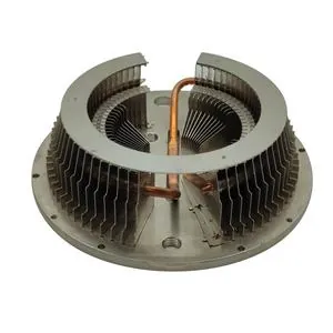 Round LED Heat Pipe Heat Sink