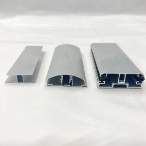 Rounded Edge H Profile Aluminum Rail for Sliding Doors