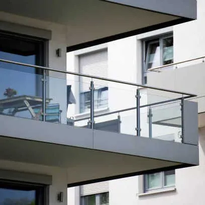 Sand BlastedSand BlastedAluminium Profile Extuded For Handrail And Barrier With Internation Standard