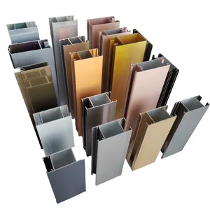 Sliding Door Aluminum Extrusion Window Profile for Glass Frame