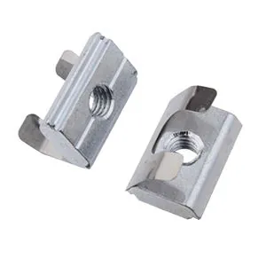 Spring Loaded T-Slot Nut M8