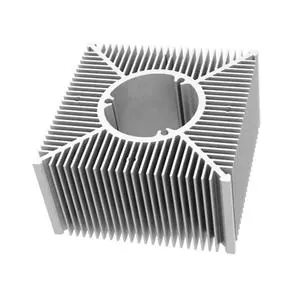 Square Extrusion Heat Sink Profile