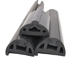 Stacked Marine Bumper Trim with Ribbed Core Design