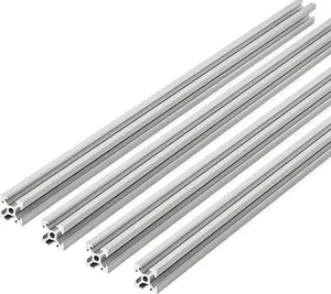 T Slot Anodized Aluminum Extrusion Bar 2020 Profile