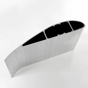 Vertical Aluminum Airfoil Louvre Blade