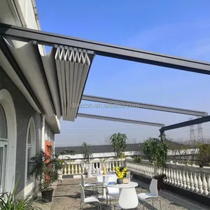 Waterproof Motorized Aluminum Pergola