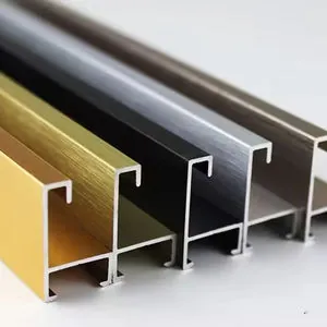 Wood Grain Architectural Aluminum Profile for Windows and Partitions