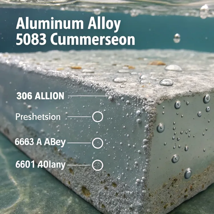 aluminum alloy submerged in water test