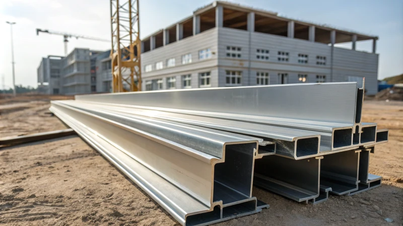 Perfiles de aluminio en la construcción