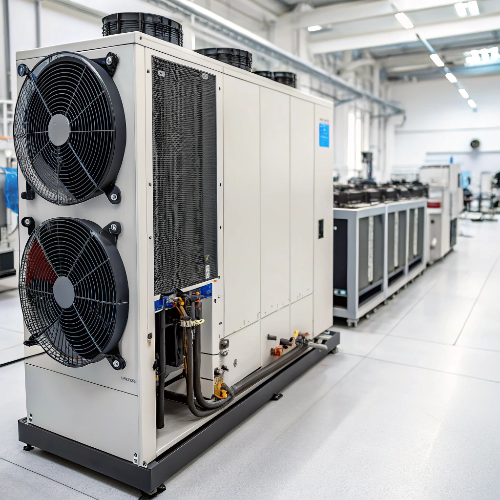 청키한 굽의 블랙 가죽 앵클부츠