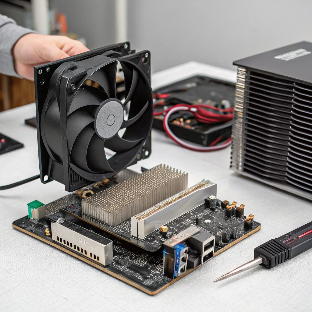 black leather high heel boots