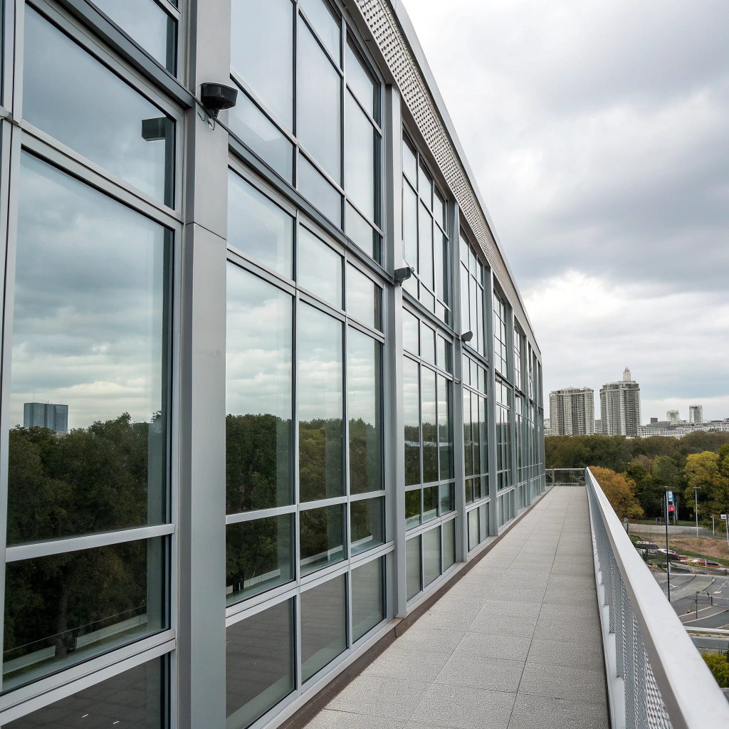 黒革のミニマルなハンドバッグ